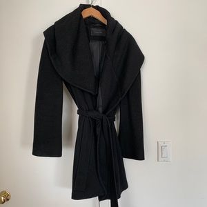 Tahari Wool Wrap Coat